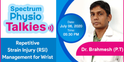 Repetitive Strain Injury (RSI) Management for Wrist by Dr.Brahmesh(P.T)